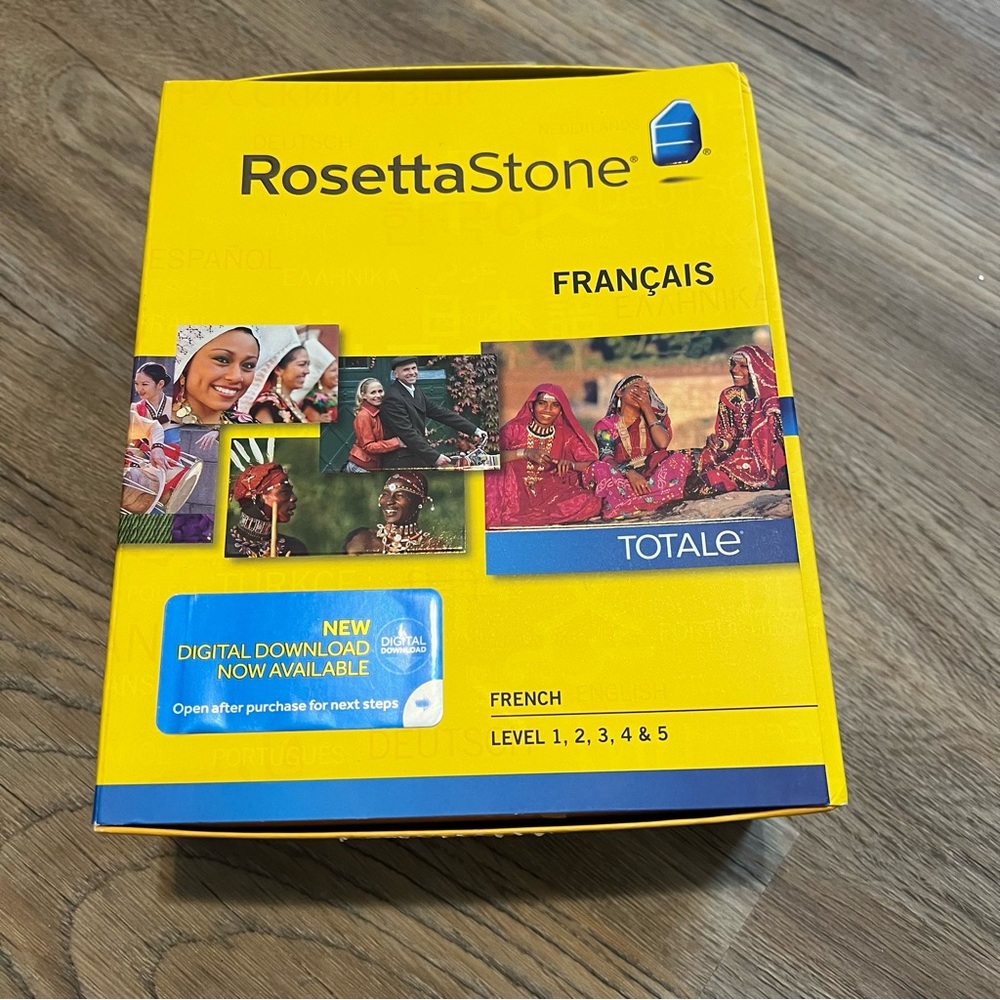 Rosetta Stone French Language Learning Software